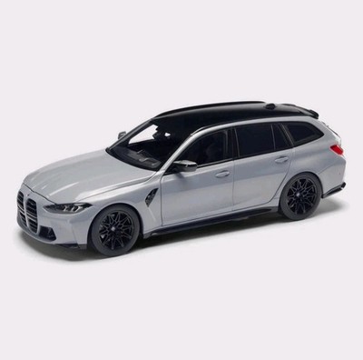 BMW Händler Minichamps M3 G81 Touring - Brooklyn grau Diecast 80435B308C4 1:18