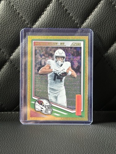 2025 Score - Michael Wilson #266 Gold Dots /499 - Picture 1 of 3