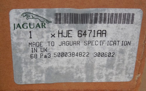 Jaguar XK original Stoßstangenhalter vorne HJE6471AA - HJE 6471AA - Bild 2 von 11