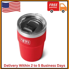 YETI Rambler 16 oz Stackable Tumbler, NEW, Red