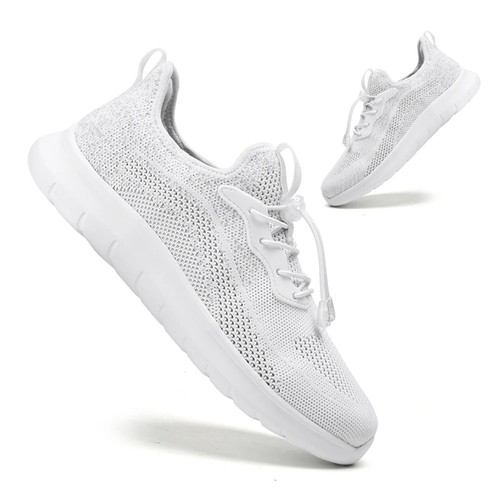 Men’s 2025 Woven Sneakers Breathable Outdoor Running Gym Training Sports Shoes - Picture 7 of 11
