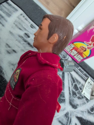 VINTAGE SIX MILLION DOLLAR MAN STEVE AUSTIN BOXED FIGURE DENTS FISHER 1970S - Picture 6 of 24