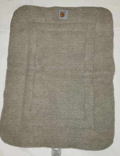NUOVO Carhartt Durevole Tela Pet Bed Solido Anatra Sherpa Cane Piccolo 18"x24" PB0309 - Foto 9 di 22