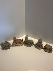 Vtg. 1990s Lilliput Lane Lot Of 5 Houses No Deeds Or Boxes