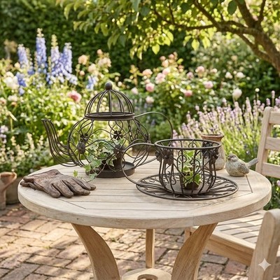 Pflanzkanne ca. 22 cm - Gartendekoration