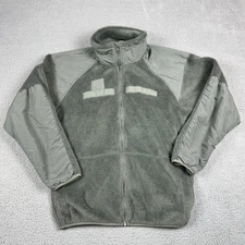 US Military Gen III Polartec 100 Cold Weather Fleece Jacket Green GC Large Reg