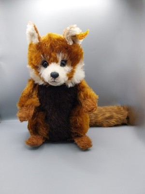 Steiff Red Panda Bendy Mohair ca. 26 cm