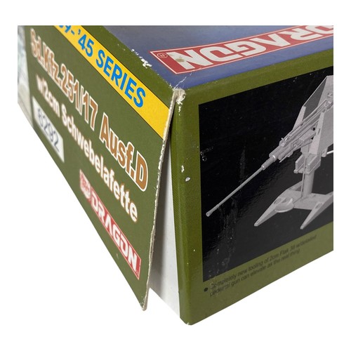 Dragon 1/35 Sd.Kfz. 251/17 Ausf. D w/2cm Schwebelafette Model Kit 6292 Un-made - Bild 5 von 9