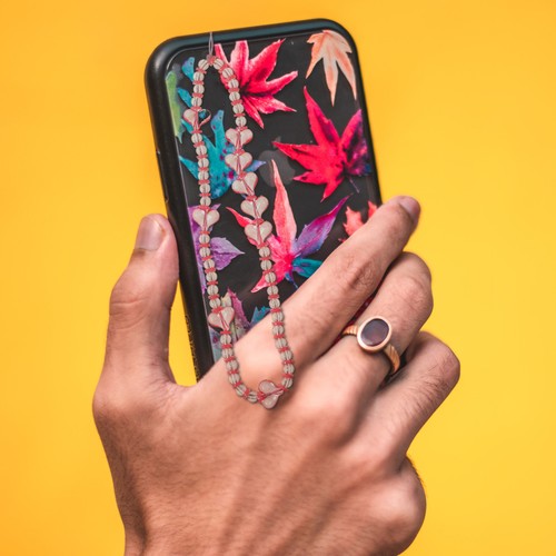 Handy Kette Gurt Für Telefon Perlenbesetztes Handy-Schlüsselband - 第 4/10 張圖片