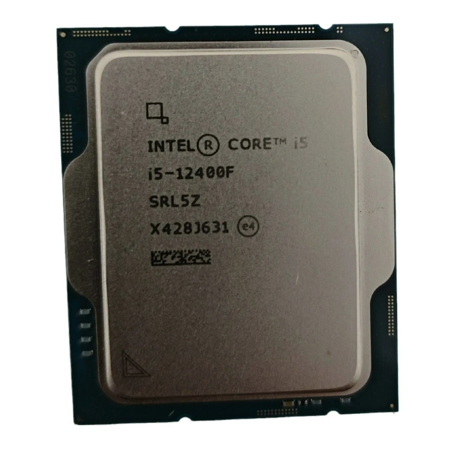 CPU Core i5-12400F Computer Processor Supporting Motherboard H610  B660 - Image 4 of 4