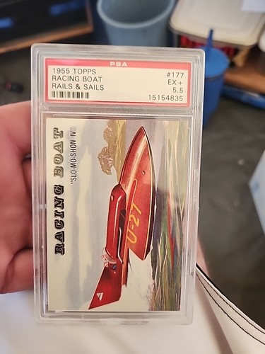 1955 Topps Racing Boats #177