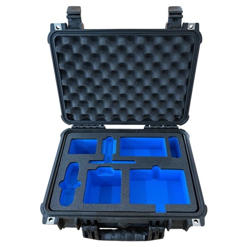 Pelican 1450 Watertight Protector Hard Case Black / Blue Foam Insert Waterproof - Picture 2 of 12