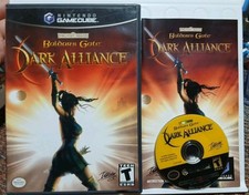 Baldur's Gate: Dark Alliance (Nintendo GameCube, 2002) Complete CIB TESTED CLEAN