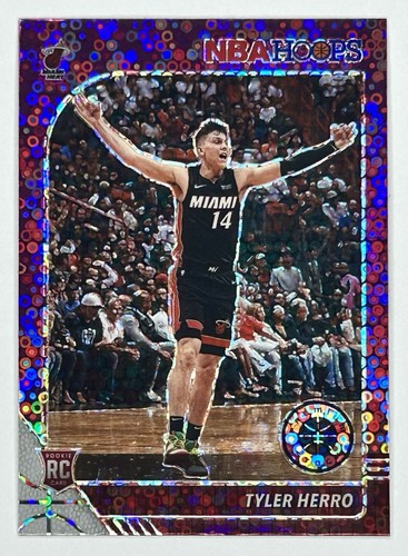 2019-20 Premium Stock Tyler Herro Purple Disco Prizm Refractor Rookie SP RC #210 - Bild 10 von 12