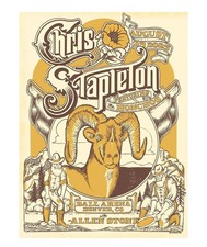 Chris Stapleton Authentic AP Poster Pepsi Denver August 23 2025