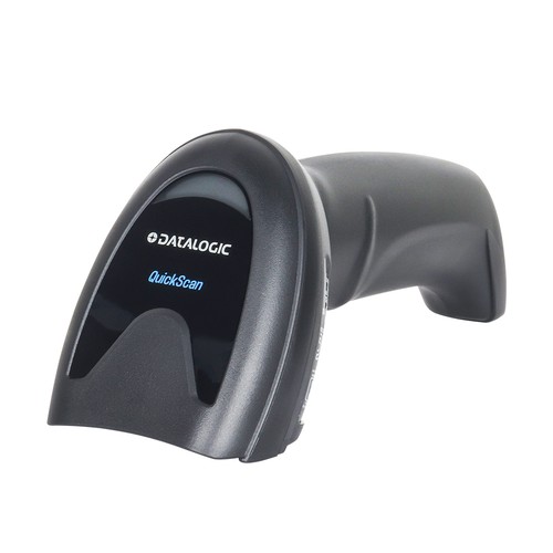 Datalogic Quickscan QD2220-BKK1S Handheld 1D USB Barcode Scanner Kit With Stand - Picture 2 of 20