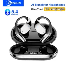 Headphones Bluetooth 5.4 Ai, Translation IN Real Time, Plug IN Charge Of 144 Lan