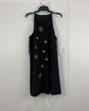 NWT Victoria Beckham Women's Black Bug Dress Size 1X