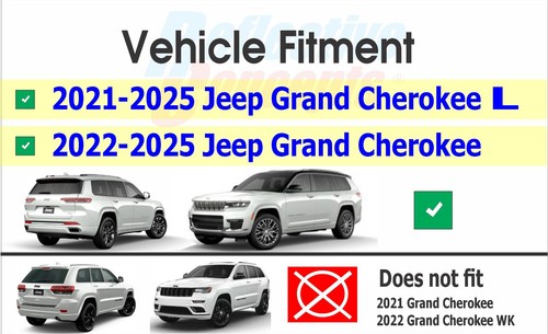4x4 Emblem Overlay Decal Stickers- 2022-2025 All new Jeep Grand Cherokee - Picture 92 of 97