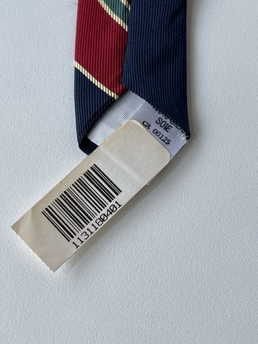 Corbata de seda Legacy Avant Garde de colección rayas preppy - Imagen 6 de 9