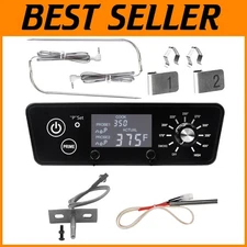 High Accuracy Thermostat Kit for Wood Pellet Grills - Easy Installation Included