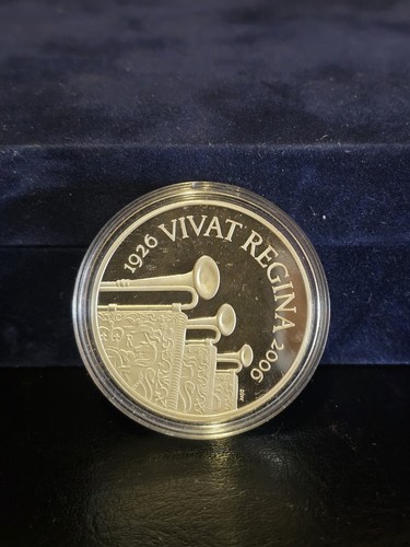 2006 Silber PP £5 QEII 80. Geburtstag Feier "Vivat Regina"
