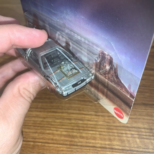 Hot Wheels Premium Pop Culture Back To The Future Time Machine 1:64 Diecast Car - Picture 4 of 6