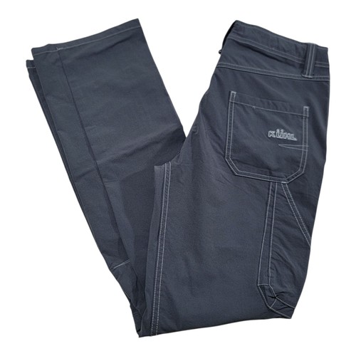 Kuhl Youth Pants Gray Hiking Outdoors Mountain Performance Size L 14-16