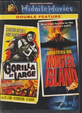 Midnite Movies Double Feature - Gorilla at Large/Mystery at Monster Island (DVD,