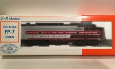 HO E-R Models 040-4010 (Atlas/Roco) Rock Island FP7 Diesel Locomotive RI #405