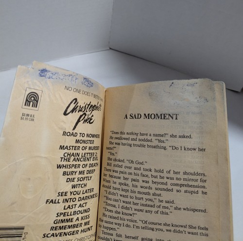 Christopher Pike Lot of 9 Vintage Paperback Books Teen Horror Vampire  - Bild 11 von 19