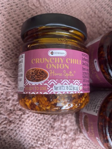 4 GLÄSER Katayama CRUNCHY CHILI ZWIEBEL HAUSGEWÜRZ je 3,18 Unzen - Bild 3 von 5
