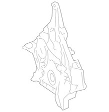 Genuine Mercedes-Benz Chain Case Cover 272-015-05-01