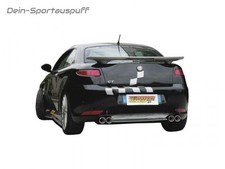 Ragazzon Duplex Racinganlage ab Kat Alfa GT 3.2l GTA je 2x80mm gerollt versetzt