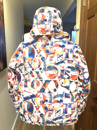 Roxy Girls Jetty Multi 10K Ski Snowboard Jacket Size 12 - Picture 3 of 12