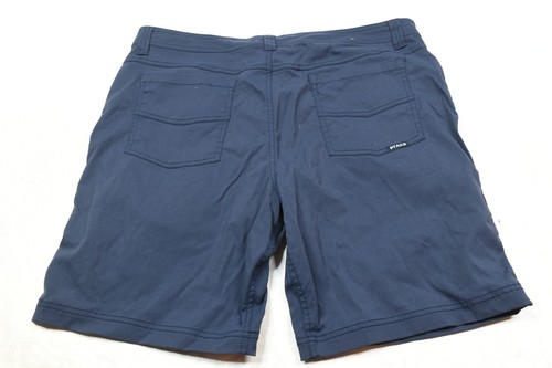 prAna Brion Shorts Herren 36 blau Nylon Stretch schmale Passform 9" Wandern - Bild 8 von 12