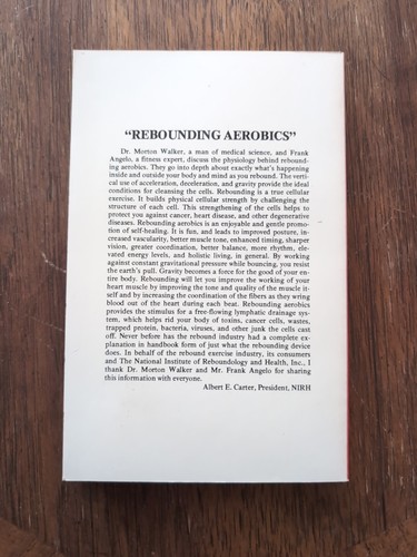 REBOUNDING AEROBICS By Morton D.p.m. Walker & Frank Angelo *Excellent Condition* - Picture 6 of 6