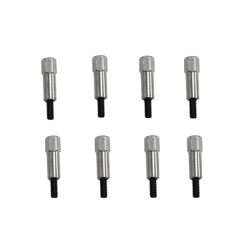 Complete Set of 8 Chrome Valve Cover Bolts for Chevy Small Block Engines - Picture 5 of 12