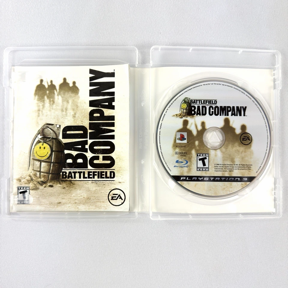 Battlefield: Bad Company for PlayStation 3 PS3 - Complete in Box CIB - Image 3 of 4