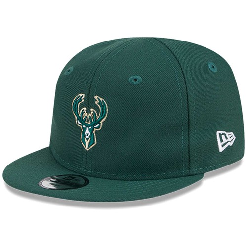 Newborn & Infant New Era Hunter Green Milwaukee Bucks My First 9FIFTY Adjustable