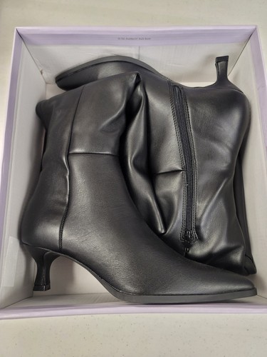 Madden Girl Debutt Damen hohe elegante Stiefel schwarz Größe 7