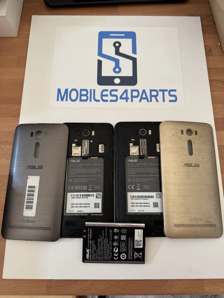 2 X Asus Zenfone 2 Laser Faulty Spares/repair - Image 3 of 4
