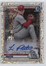 2020 Bowman Draft Chrome Picks Sparkle Refractor 48/71 Levi Prater Auto 4n0