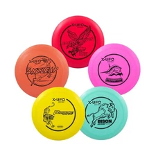 Disc Golf Set - Disc Golf Pro Starter Set 5 Pack with Putter,Driver,Mid-Range...