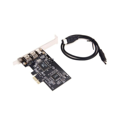 PCIe to 1394 3 Ports Expansion with Low Profile Bracket and Cable for Desktop PC - Afbeelding 6 van 12
