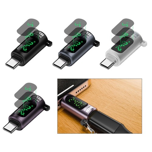 Pack de 4 adaptateurs USB C 240W prend en charge les données rapides 80Gbps et - Photo 7 sur 12
