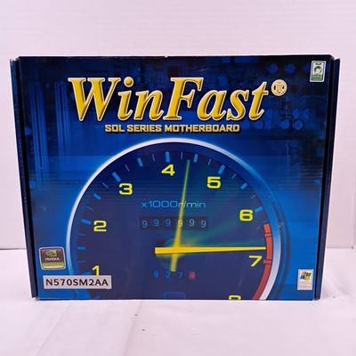 WinFast Sol Series Motherboard N570SM2AA Nvidia Essential Vista New in Box