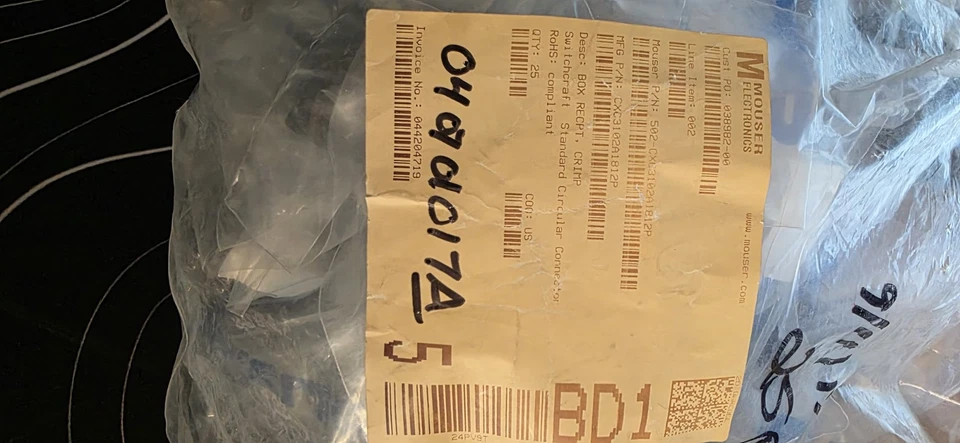 Unused Conxall Switchcraft CXS3102A1812P Standard Circular Connector - Image 4 of 4