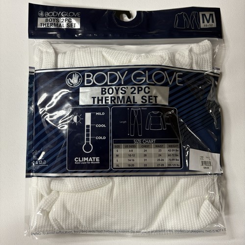 Body Glove Boys 2 Piece Thermal Set NEW - Picture 2 of 2