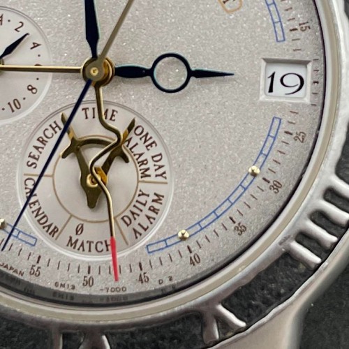Seiko Presage Perpetual Calendar 6M13 7000 Quarz Uhrenbatterie ersetzt - Bild 5 von 12